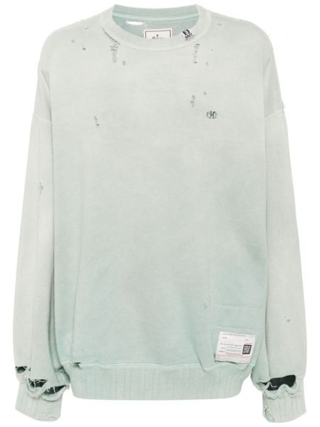 Sweatshirt aus baumwoll Maison Mihara Yasuhiro grün