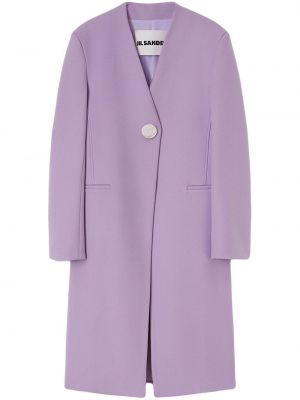 Palton cu decolteu în v Jil Sander violet