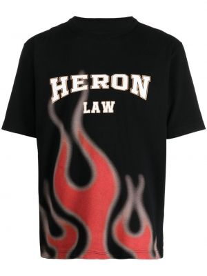 T-shirt Heron Preston svart