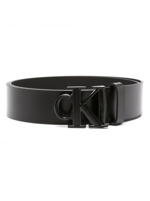 Cintura con fibbia Calvin Klein Jeans nero