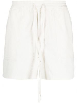 Bermuda kratke hlače iz rebrastega žameta Gimaguas bež