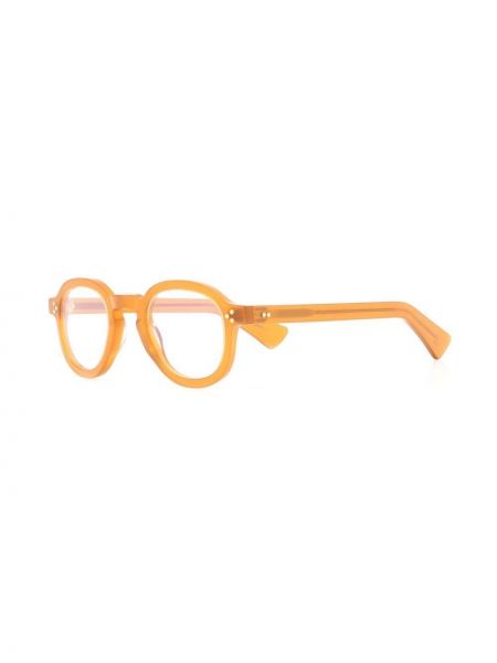 Brille mit print Lesca orange