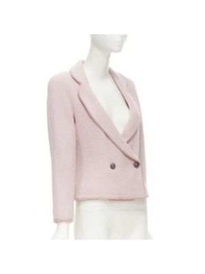Chaqueta de lana Dior Vintage rosa