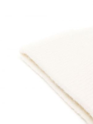 Bonnet en tricot Patou blanc