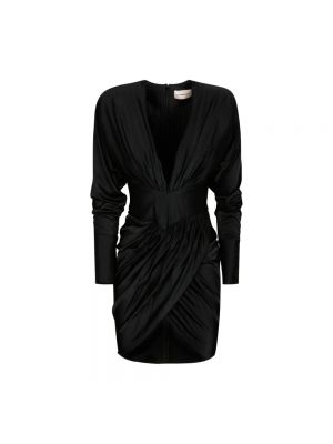 Sukienka z jerseyu Alexandre Vauthier czarna