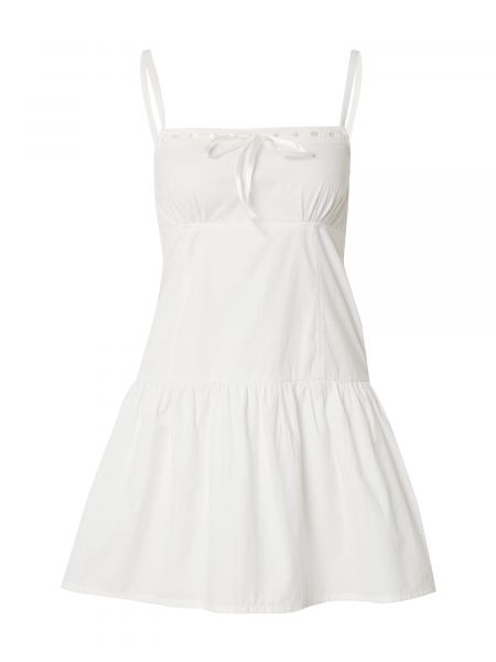 Mini šaty Motel biela