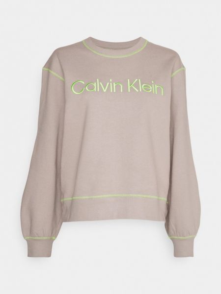Bluza Calvin Klein Underwear beżowa