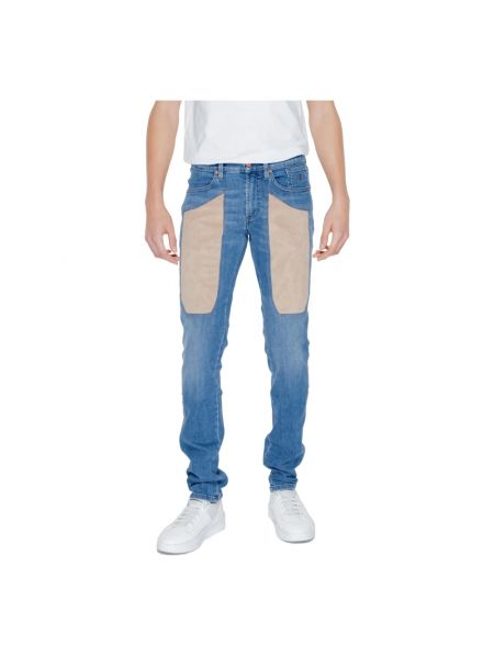 Niebieskie jeansy skinny slim fit Jeckerson