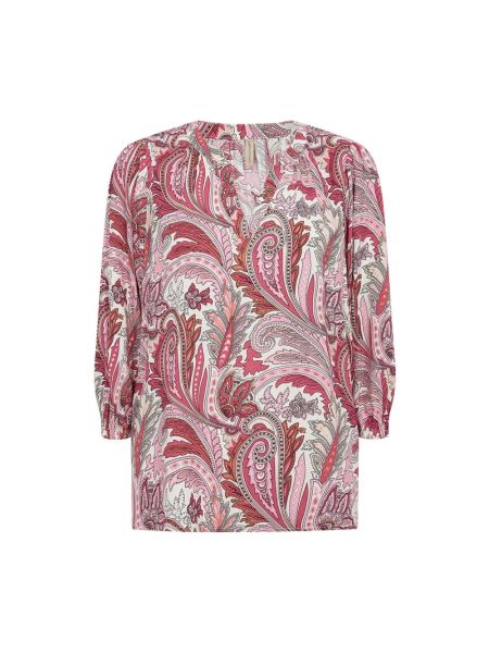 Bluse mit print mit paisleymuster Soyaconcept pink