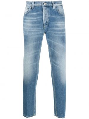 Bomull jeans 7/8 Dondup blå