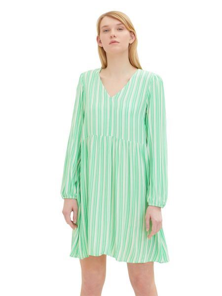 Джинсовое платье Tom Tailor Denim зеленое