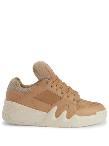 Deri sneaker Giuseppe Zanotti bej