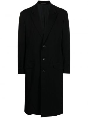 Ull lang blazer Yohji Yamamoto svart