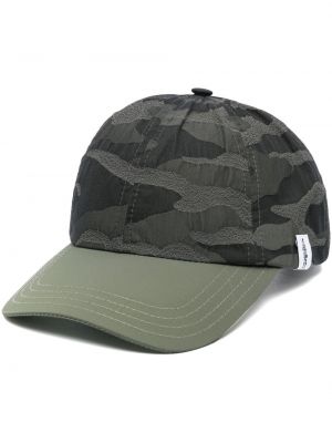Cappello con visiera con stampa camouflage Mackintosh