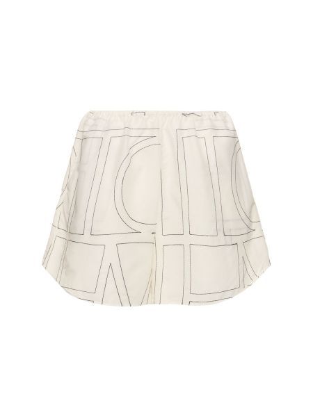 Bomuld shorts Toteme hvid