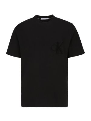 Majica Calvin Klein Jeans Plus črna