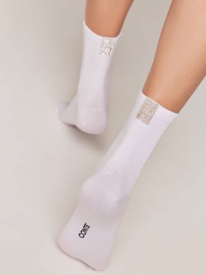 Čarape Conte srebrena