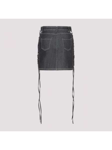 Spódnica jeansowa Julfer czarna