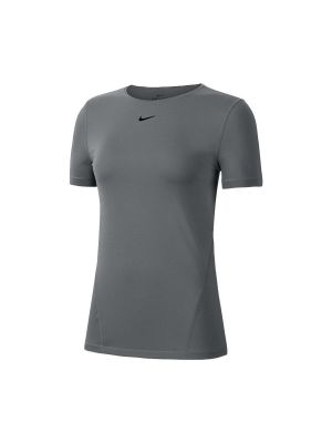 Tričko s krátkými rukávy Nike šedé