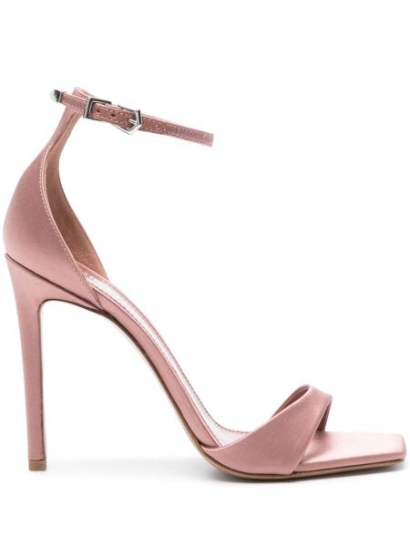 Satīna sandales Paris Texas rozā
