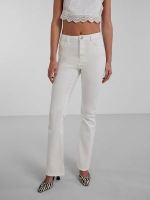 Сірі жіночі джинси кльош