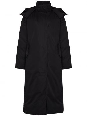 Černý oboustranný oversized kabát Sweaty Betty