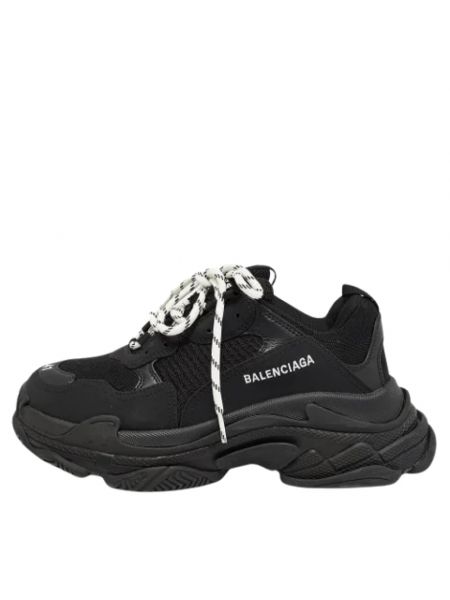 Sneakersy z siateczką Balenciaga Vintage czarne