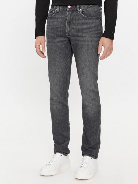 Jeans skinny slim Tommy Hilfiger gris
