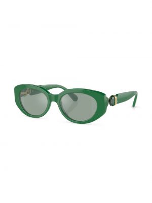 Sonnenbrille mit kristallen Swarovski grün