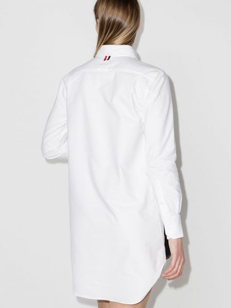 Sukienka mini Thom Browne biała
