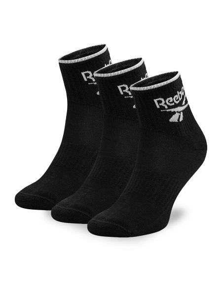 Ψηλές κάλτσες Reebok μαύρο