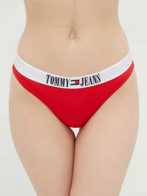 Бански Tommy Jeans червено