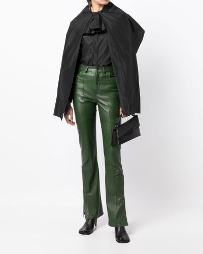 Jedwabna bluzka Yves Saint Laurent Pre-owned czarna