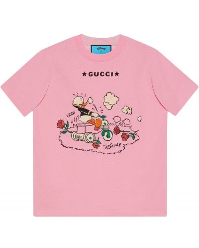 Camiseta Gucci rosa