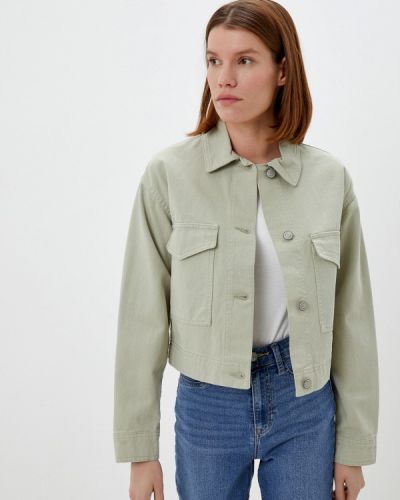 Джинсова куртка Marks & Spencer, зелена