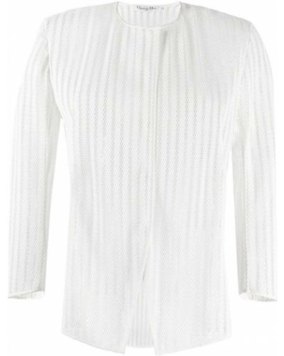 Prozirna jakna Christian Dior bijela