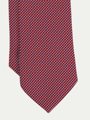 Шелковый галстук Victorio & Lucchino красный