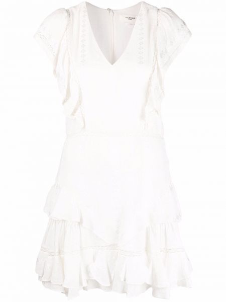 Bílé mini šaty Isabel Marant Etoile