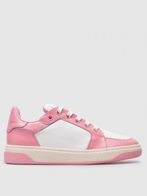 Шкіряні кросівки Giuseppe Zanotti рожеві