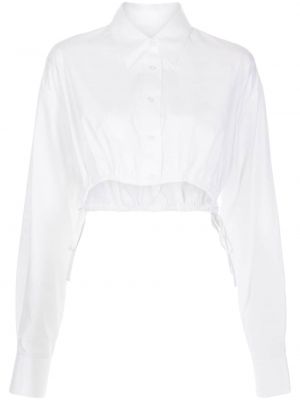 Βαμβακερό πουκάμισο Alexander Wang λευκό