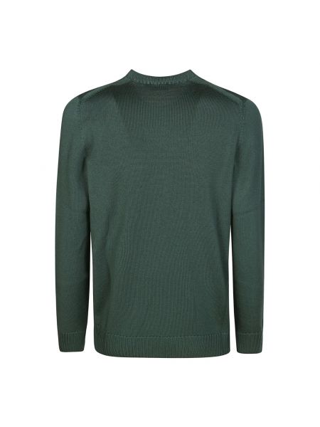 Jersey de lana de tela jersey Drumohr verde
