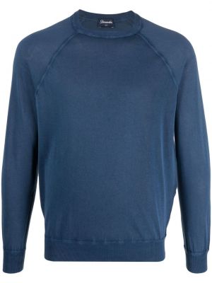 Jersey de tela jersey Drumohr azul