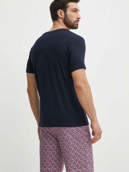 Pamučna pidžama s printom Tommy Hilfiger