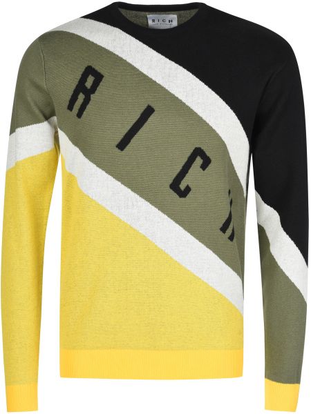 Желтый свитер John Richmond