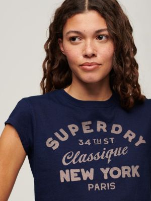 T-shirt avec manches courtes Superdry