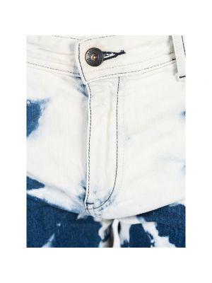 Jeansy skinny dopasowane Armani Exchange białe