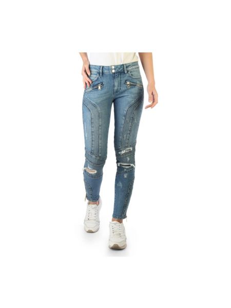 Skinny jeans mit reißverschluss Tommy Hilfiger blau