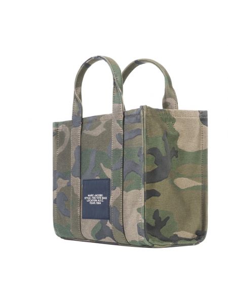 Jacquard shopper handtasche mit taschen mit camouflage-print Marc Jacobs