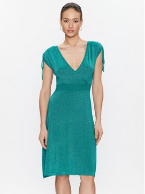 Viskózové priliehavé šaty Morgan - zelená