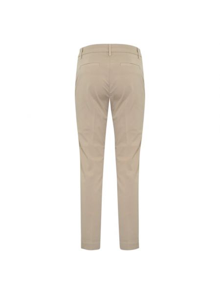 Pantalones skinny de algodón Re-hash beige